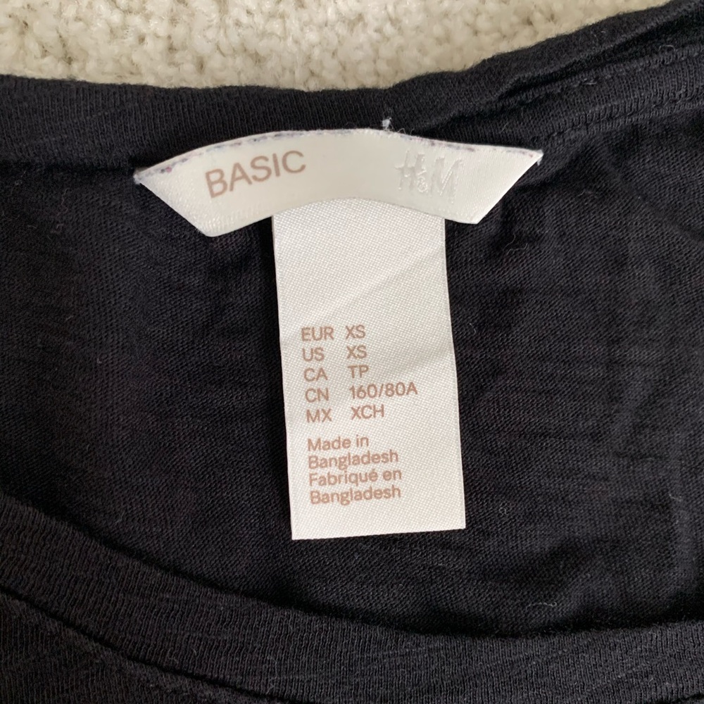 Black Basic H&M tip - Picture 2 of 2